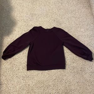 Cozy Purple Banana Republic High-Neck Sweater